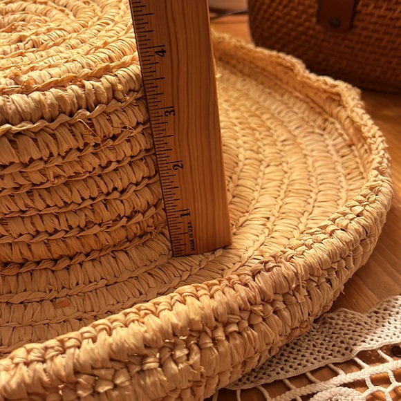VTG Corroboree Raffia sun hat, beige